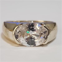 Sterling Silver Cubic Zirconia Ring SJC
