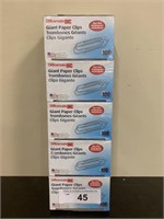 501 Giant Paper Clips New in Box