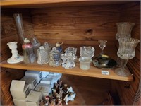 Shelf Contents, Candle Cups, Bear Figurines