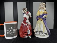 Two Royal Doulton Ladies