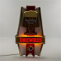 Drewrys Sparkling Pure Lighted Advertisement