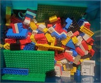 Tub of Vintage Legos