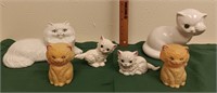 Ceramic Cat Items, Plastic Cat S&P