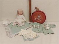 3 Faces of Eve Ceramic Doll, Vintage Child Items