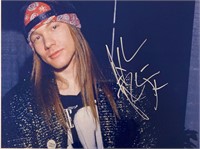 Autograph Guns N Roses Axl Rose Photo