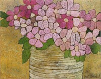 ORIS ROBERTSON (TX, 1937-2002) PURPLE FLOWERS