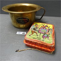 Passengers Brass Spittoon - Merry Music Box