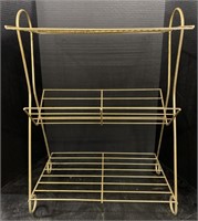 (AH) Metal Wire Rack 
Appr 27 x 8 inches