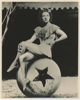 8x10 Antoinette Concello on ball