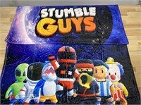 Stumble Guys Blanket Soft Cozy Fleece Throw