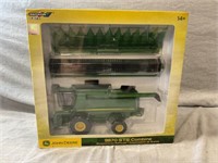 JOHN DEERE COMBINE AND ATTACHMENTS