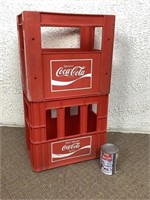 4 caisses Coca Cola