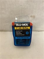 (48x bid)Blu-Mol 25pc 1" #2 Screwdriver Bits