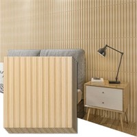 NEW! Art3d Slat Wall Panel, 3D Fluted Textured