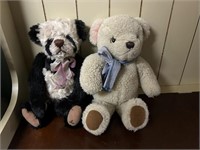Lot of Two Collector Teddy Bears