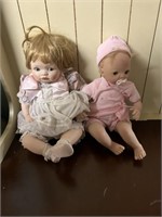 Vintage Porcelain Collector Dolls