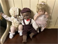 Vintage Porcelain Collector Dolls
