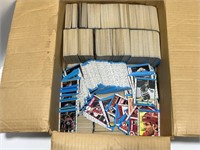 Box of 1989-90 Opeechee hockey cards