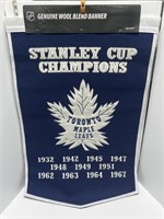 Toronto Maple Leafs Genuine wool blend banner