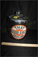 Reproduction Gulf Gas Candy Jar
