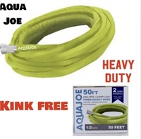 AQUA JOE 50 FOOT KINK FREE HOSE / WITH TWIST