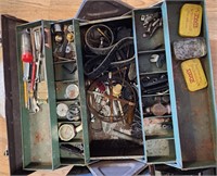 Two VTG Tool Boxes 1 Is a Kennedy & All Contents