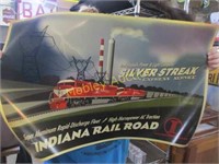 INDIANA RAILROAD POSTER