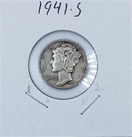 1941-S Mercury Dime