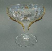 1910 New Orleans, Shriner Champagne Glass – Clear