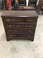 Early cottage dresser with original pulls. 38 x