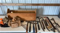 Carpenters Tool Box W/Contents