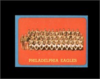 1963 Topps #121 Philadelphia Eagles SP TC EX+