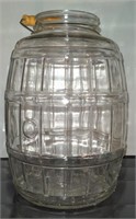 (G) Glass jar