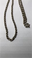 Chain necklace marked 925 17.9 g