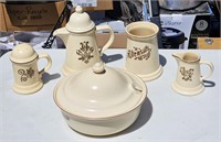 VINTAGE PFALTZGRAFF DINNERWARE TAN