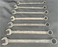SnapOn 7 Pc Combo Wrench Set