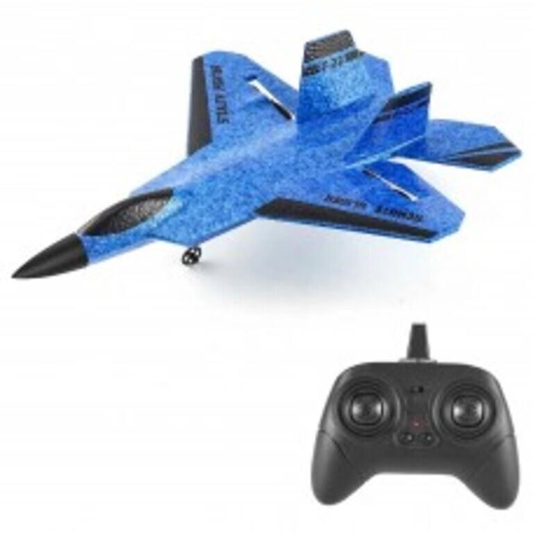 RC Glider Plane, F-22 Remote Control Jet