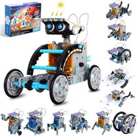 Tomons STEM Projects | 12-in-1 Solar Robot Toys  E