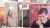 6 VINTAGE VINYL RECORD ALBUMS WAYNE NEWTON, ANDY