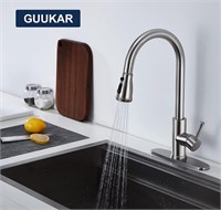 GUUKAR Kitchen Faucet with Pull Down Sprayer