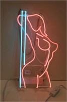 WOMAN TWO COLOUR NEON SIGN