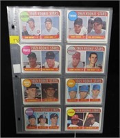 Lot, 16 Topps Baseball 1969 Rookie Cards
