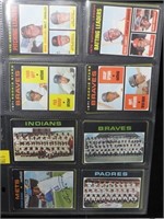Lot, 34 Topps Baseball Cards 1971