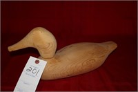 Carved Wooden Duck