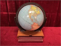 Weber Costello 12" Globe & 1935 Atlas