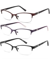 New - HOTJOJO 3 Pack Reading Glasses for Women,