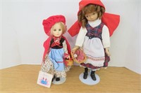 2 Effanbee Dolls Approx 13"T