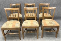 Vintage Set of Six Chairs