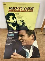 Johnny Cash LP lot