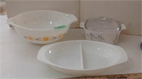 Pyrex dishes and other